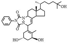 骨化三醇前体的三唑啉加合物