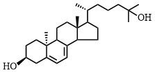 9β,10α-胆甾-5,7-二烯-3β,25-二醇