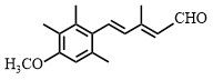 (2E,4E)-5-(4-methoxy-2,3,6-trimethylphenyl)-3-methyl-2,4-pentadienal